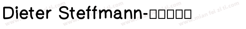 Dieter Steffmann字体转换